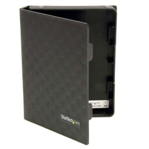 PAQUETE DE 3 - CUBIERTA PROTECTORA FUNDA DE PLASTICO PARA DISCO DURO DE 2.5IN PULGADAS - FORRO - NEGRO - STARTECH.COM MOD. HDDCASE25BK