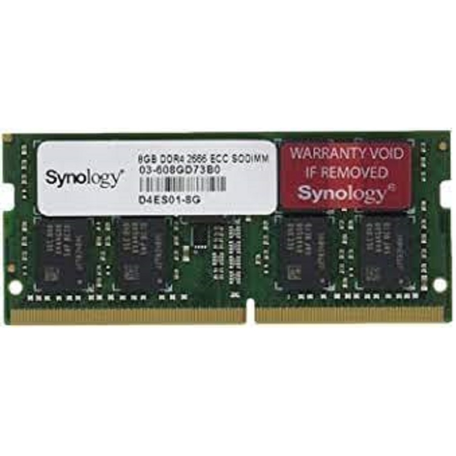 MEMORIA RAM SYNOLOGY D4ES01-8G SOLO MODELOS COMPATIBLES, RS1221RP+, RS1221+, DS1821+, DS1621XS+, DS1621+.